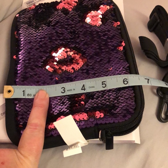 Sparkly Sequin Tablet Case or 8” Purse - Picture 4 of 7